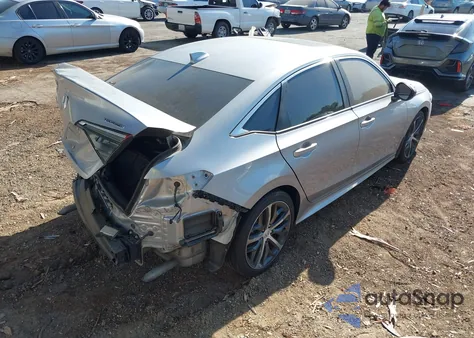 2023 Honda Civic Touring from USA, damaged, VIN 2HGFE1F97PH308023